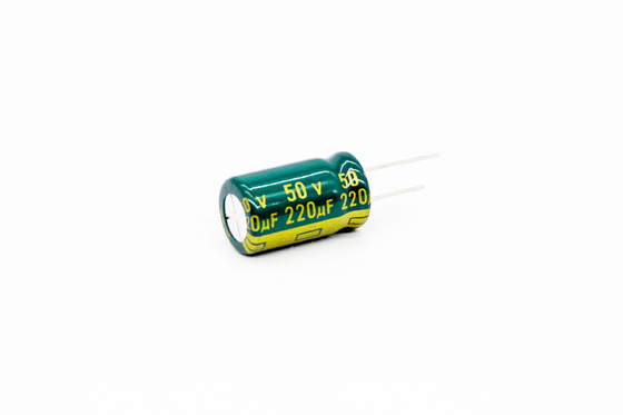 خازن الکترولیتی فرکانس بالا PHR 220UF 50 ولت ISO RoSH