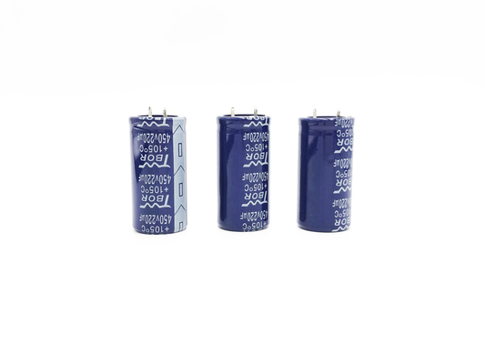 منبع تغذیه سوئیچینگ خازن 220UF 450V ISO14001