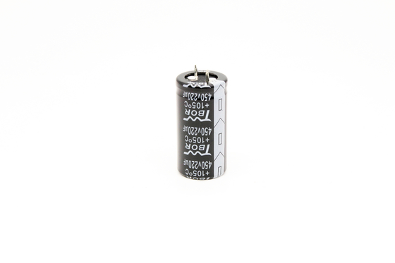 خازن منبع تغذیه سوئیچینگ 220UF450V تلرانس 20%