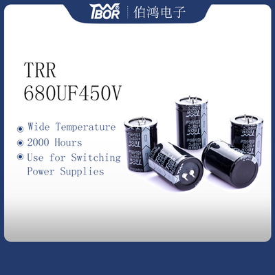 680uf450v Snap In Electrolytic Capacitor 35x50mm