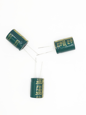 18X25 فرکانس بالا ESR خازن 68UF400V
