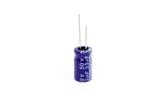 33uf50v 6.3x11 خازن مینیاتوری خازن آلومینیومی فرکانس بالا کم ESR