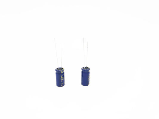 خازن های الکترولیتی شعاعی 10UF 250 ولت 8x16mm 20% تحمل