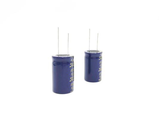 22X35mm 100UF 500V خازن الکترولیتی با دمای گسترده خازن چراغ LED