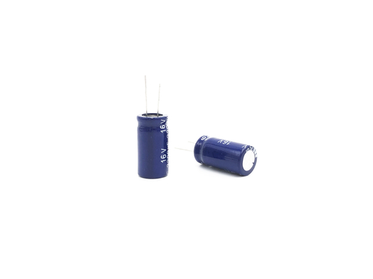 فرکانس بالا کم ESR آلومینیومی خازن الکترولیتی 2200UF16V 13X25mm