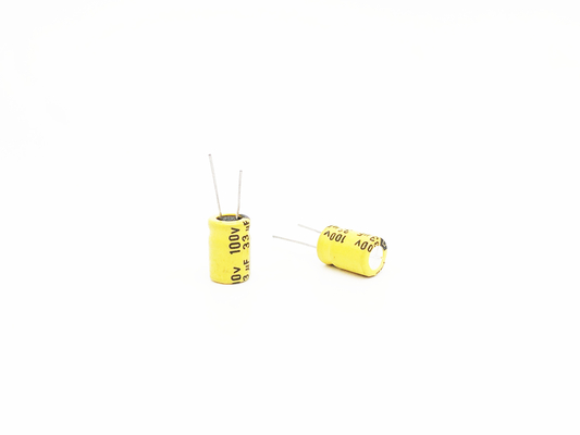 ترمینال شعاعی 8X12mm خازن دمای بالا SMT 33UF100V
