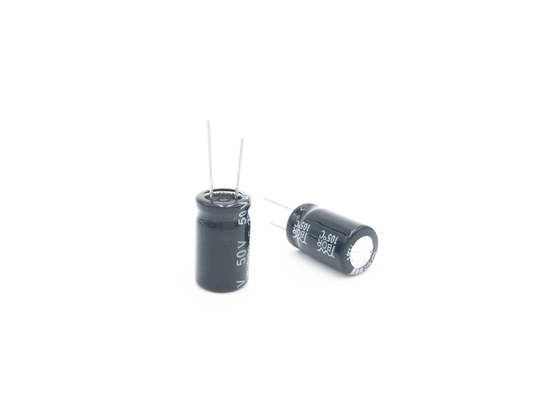 خازن های الکترولیتی آلومینیومی شعاعی SMR 220UF 50V 10X17MM
