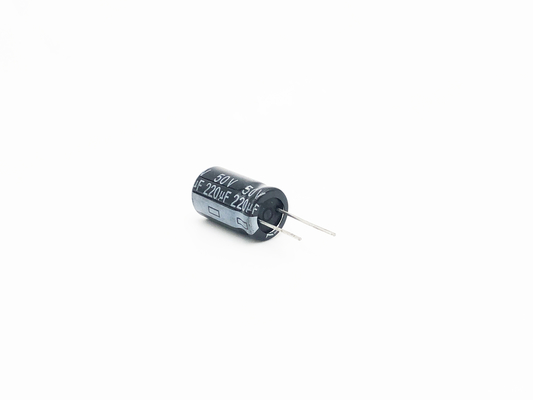 خازن های الکترولیتی آلومینیومی شعاعی SMR 220UF 50V 10X17MM