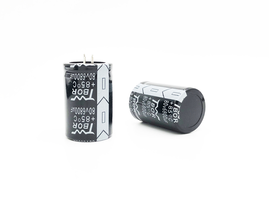 خازن های الکترولیتی با دمای بالا 35X50mm 6800UF 80V