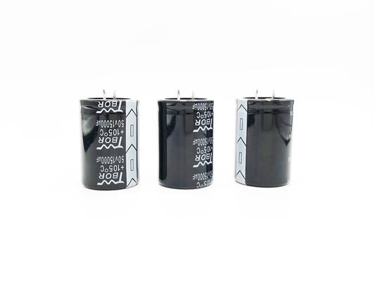 خازن الکترولیتی ولتاژ بالا 35X50MM مشکی 15000UF 50V