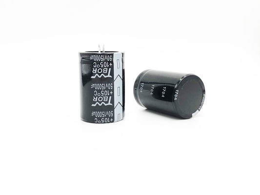 خازن الکترولیتی ولتاژ بالا 35X50MM مشکی 15000UF 50V