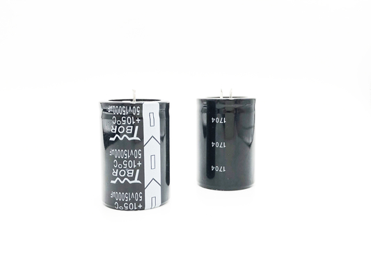 خازن الکترولیتی ولتاژ بالا 35X50MM مشکی 15000UF 50V