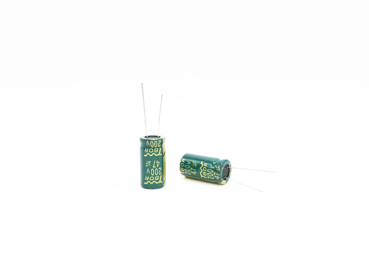 خازن های الکترولیتی ESR کم فرکانس بالا 47UF200V 13x25MM