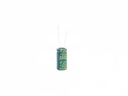 خازن های الکترولیتی ESR کم فرکانس بالا 47UF200V 13x25MM