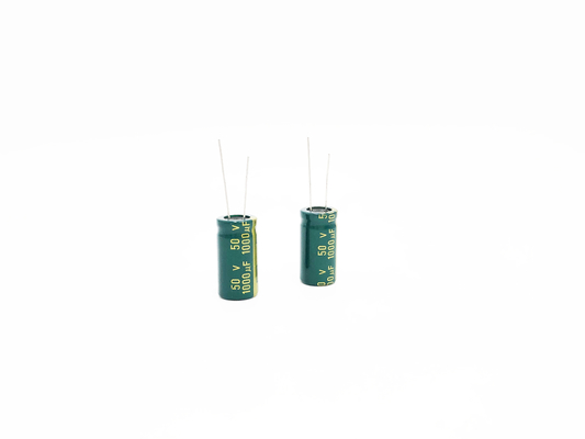 خازن نور LED 13X25mm خازن فرکانس بالا 1000 Uf 50 ولت خازن