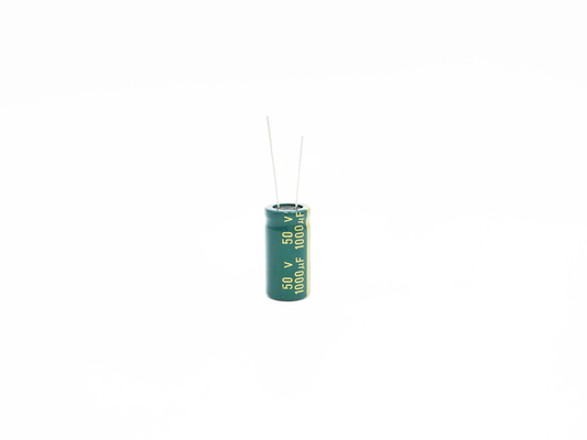 خازن نور LED 13X25mm خازن فرکانس بالا 1000 Uf 50 ولت خازن