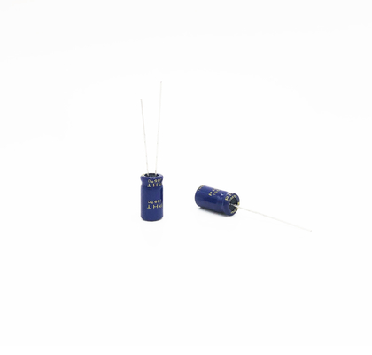 1UF400V 6.3X12MM خازن های الکترولیتی آلومینیومی شعاعی با دمای گسترده