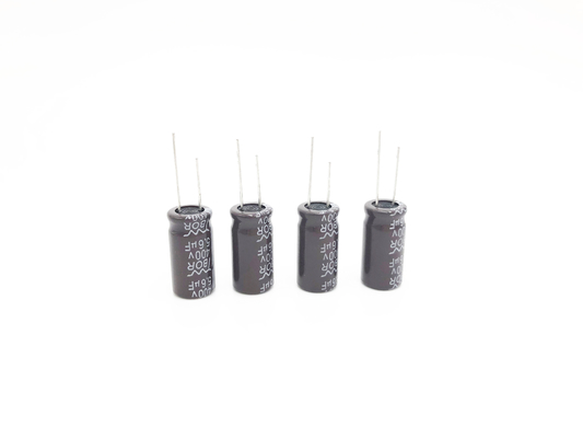 خازن 5.6UF400V با جریان ریپل بالا خازن CFL با عمر طولانی 8000 ساعت