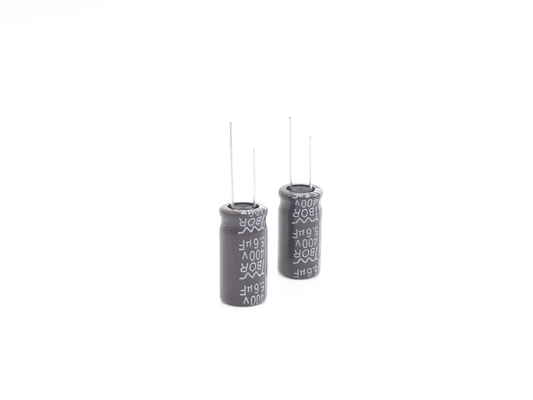 خازن 5.6UF400V با جریان ریپل بالا خازن CFL با عمر طولانی 8000 ساعت