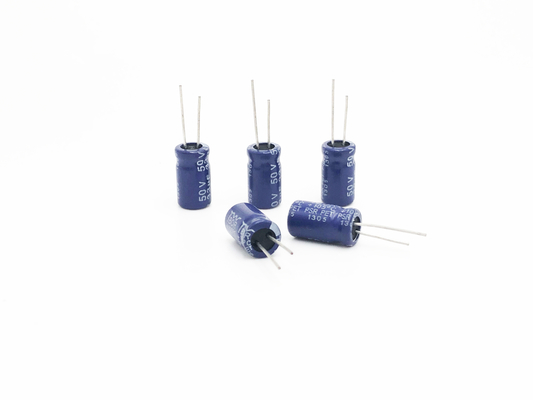خازن ESR کم فرکانس 33uF50V 6.3X11MM ISO9001