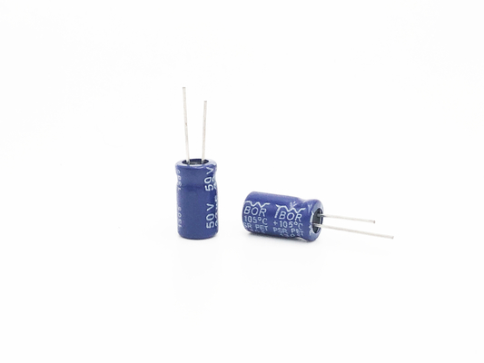 خازن ESR کم فرکانس 33uF50V 6.3X11MM ISO9001