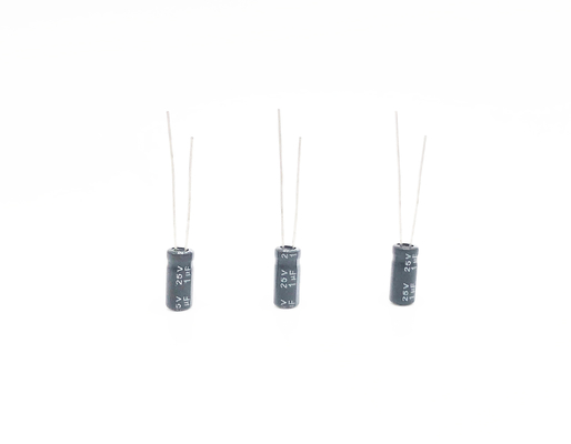 مدارهای دمای بالا خازن مینیاتوری 1UF25V 5X11MM