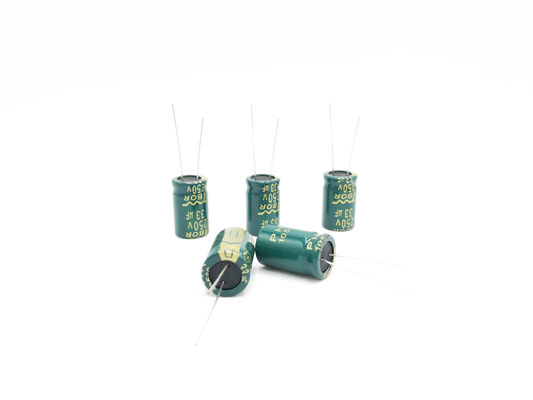خازن های الکترولیتی 33uf 250v Low ESR 13X25mm 20% تحمل 5000 ساعت