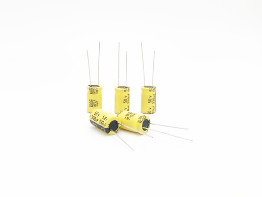خازن های الکترولیتی با دمای بالا 13X20MM 130C 330UF 50V