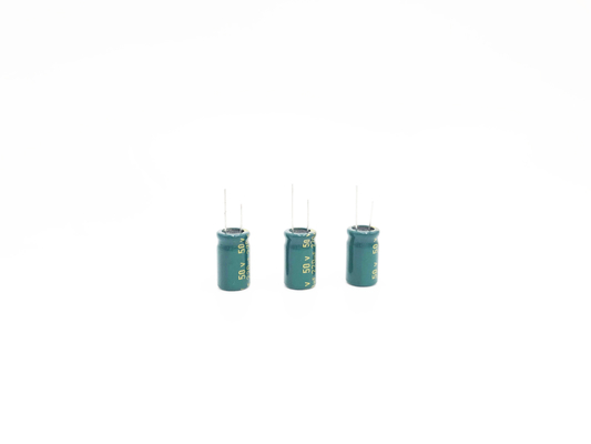 چراغ LED شعاعی کم ESR آلومینیومی خازن الکترولیتی 10UF 250 ولت
