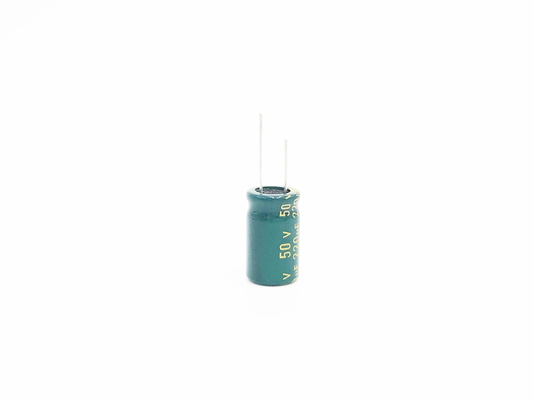 چراغ LED شعاعی کم ESR آلومینیومی خازن الکترولیتی 10UF 250 ولت