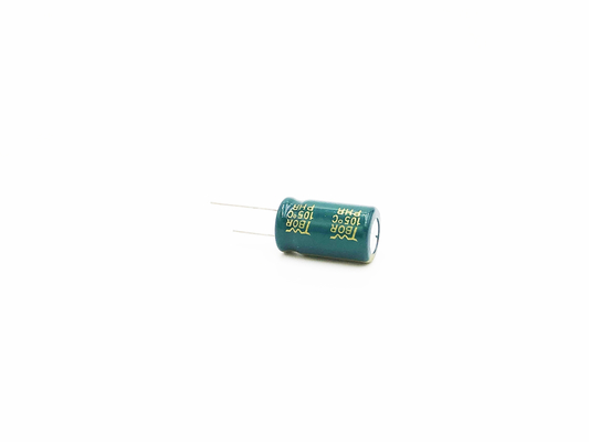 چراغ LED شعاعی کم ESR آلومینیومی خازن الکترولیتی 10UF 250 ولت