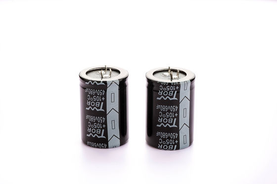 ضربه گیر دمای گسترده در خازن های الکترولیتی 680uf 450v 35x60mm