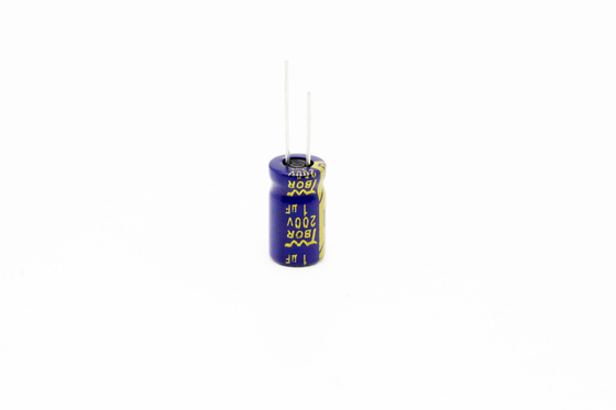 خازن PHT 10uf 200v 10x13mm خازن الکترولیتی آلی ISO 14001