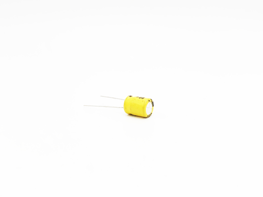 خازن نور ال ای دی الکترولیتی سرب شعاعی 100UF80V 10x13mm