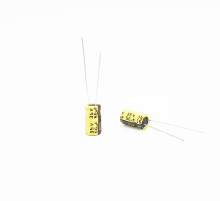 خازن های الکترولیتی با دمای بالا 56UF35V SMT خازن های الکترولیتی 6.3x11mm