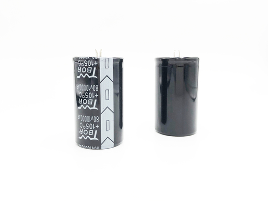 10000uf80v 35x70mm منبع تغذیه فیلتر خازن 2000 ساعت
