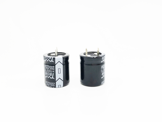 منبع تغذیه سوئیچینگ خازن LOW ESR 220UF200V 22X25mm