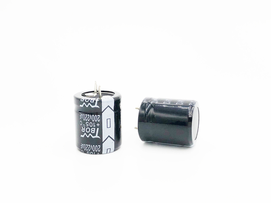 منبع تغذیه سوئیچینگ خازن LOW ESR 220UF200V 22X25mm