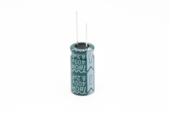 8.2uF 400V LED Light Capacitor 8000 Hours خازن های بسیار طولانی عمر