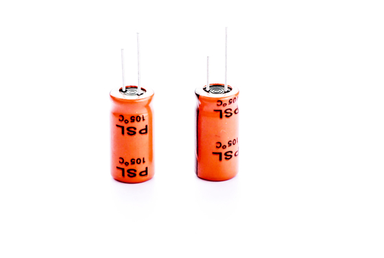 نارنجی 22X45MM CFL آلومینیومی خازن الکترولیتی 120uF450V