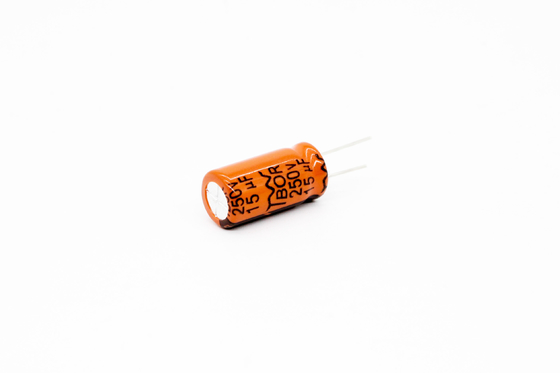 نارنجی 22X45MM CFL آلومینیومی خازن الکترولیتی 120uF450V