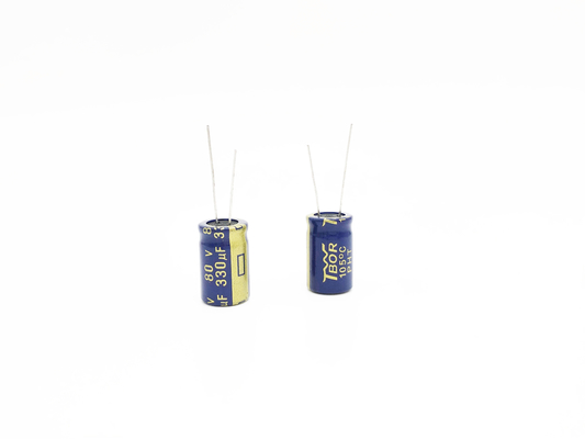 خازن الکترولیتی شعاعی 16x20mm 470UF80V
