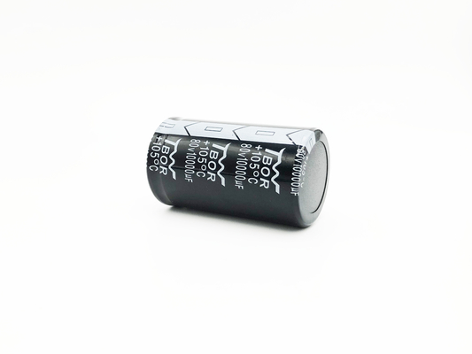 Snap In سوئیچینگ UPS منبع تغذیه خازن 10000UF 80V 35X70MM