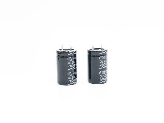 خازن منبع تغذیه سوئیچینگ 25x30mm خازن 470UF200V