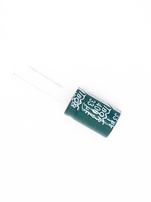 خازن اینورتر آلومینیومی 16x25mm خازن نوع 33UF400V Radial Lead