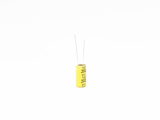 خازن 10x13mm دمای بالا 6.8uF400V برای نور LED