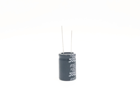 150UF250V 18x25mm مدارهای دمای بالا خازن قدرت فتوولتائیک