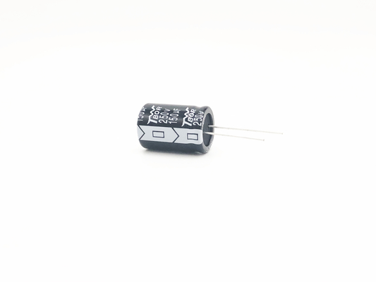 150UF250V 18x25mm مدارهای دمای بالا خازن قدرت فتوولتائیک