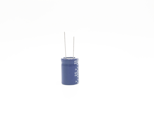 خازن سوئیچ برق ISO9001 خازن 18x25mm Ridial Electrolytic Capacitor