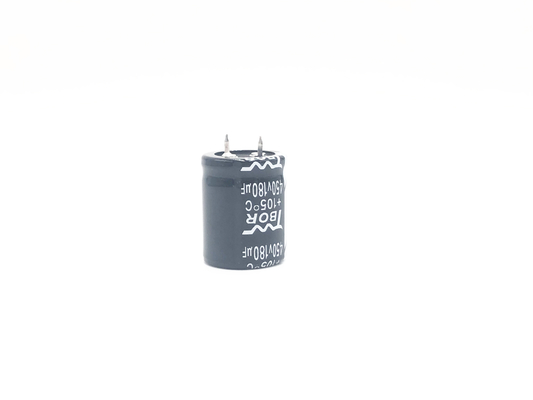 180UF450V 25x40mm ضربه گیر در خازن قدرت با دمای گسترده RoHS